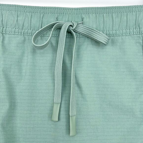 Title Nine Green Hiking Gorpcore Outdoor Drawstring Waist Mini Skort Large - Picture 2 of 9